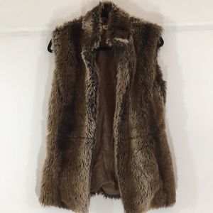 “Ya” Faux Fur Vest